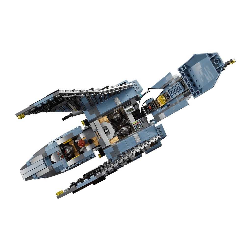 Star Wars Lego The Bad Batch: Lanzadera de Ataque Edades 9+ # 75314 Artículo 969 Piezas | DFM-523819